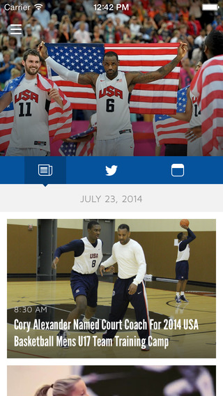 【免費運動App】USA Basketball-APP點子