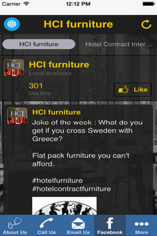HCI Furniture screenshot 2