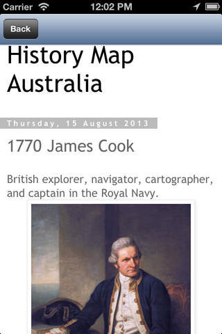 History Map Australia screenshot 3