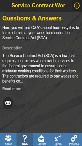 Service Contract Workers