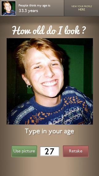 【免費遊戲App】How old do I look?-APP點子