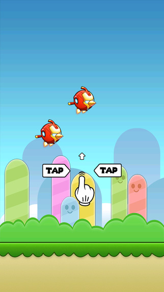 【免費遊戲App】Flappy Iron Bird-APP點子