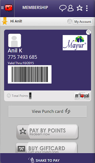 【免費商業App】Mayur Thali mLoyal App-APP點子
