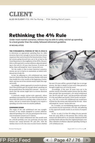 Financial Planning Magazine screenshot 4