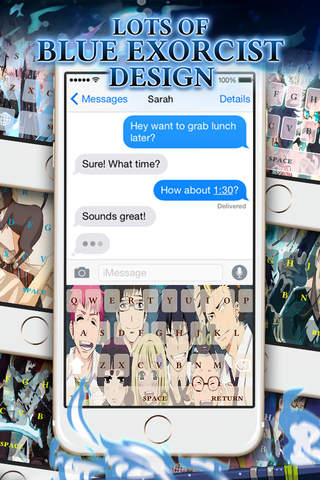 KeyCCM – Manga & Anime : Custom Cartoon & Wallpaper Keyboard Themes For Blue Exorcist Edition screenshot 2