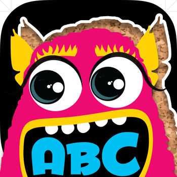 My first alphabet and letters monster puzzle Jigsaw Game for toddlers and preschoolers LOGO-APP點子