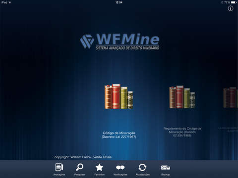 【免費教育App】WFMine - Sistema Avançado de Direito Minerário-APP點子