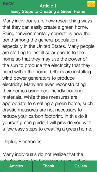 【免費生活App】Green Home Guide - Everything You Need To Know About Eco Friendly Home !-APP點子