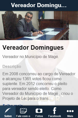 Vereador Domingues screenshot 2