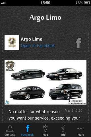 ARGO LIMO screenshot 2
