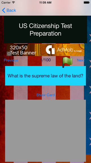 【免費書籍App】US Citizenship Test Practice-APP點子