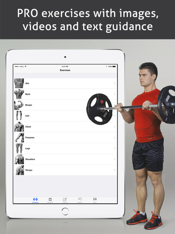 Go Fitness - Exercises and Workouts Trainer and Journal HD