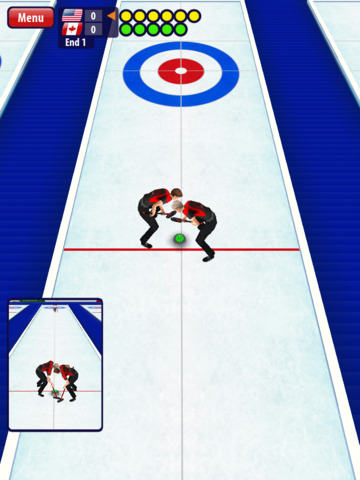 【免費遊戲App】Curling3D HD-APP點子