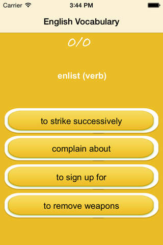 English Vocabulary Learning Fun & Trivia Exercises screenshot 3