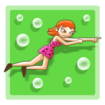 Cave Girly Run – Stoneage Beauty Arcade Game LOGO-APP點子