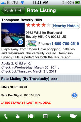 Los Angeles Hotels screenshot 3