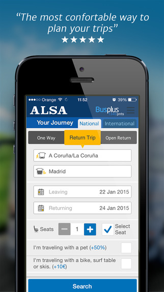 【免費旅遊App】ALSA: buy your bus tickets, check the schedules and routes-APP點子