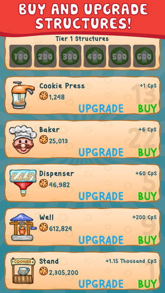 【免費遊戲App】Cookie Collector 2 - Free Clicker & Incremental Game-APP點子