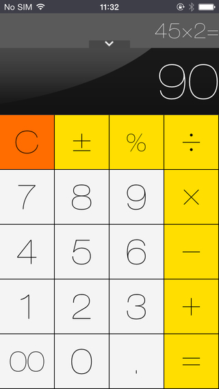 Calculator for iOS 8