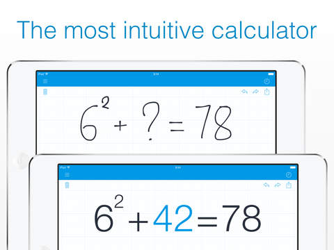MyScript Calculator - Handwriting calculator Screenshots