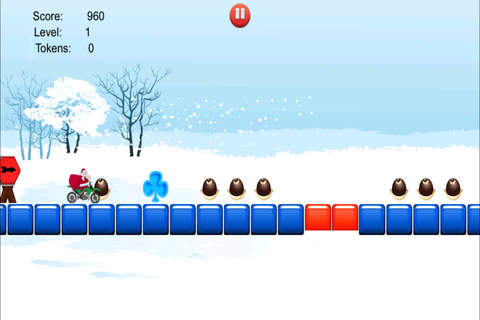 Bouncing Xmas Santa - Run And Collect Candies In A Christmas Arcade FREE by Golden Goose Production screenshot 2