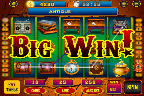 Antique Casino Trip to Big Journey Slots Fortune Games Free screenshot 2