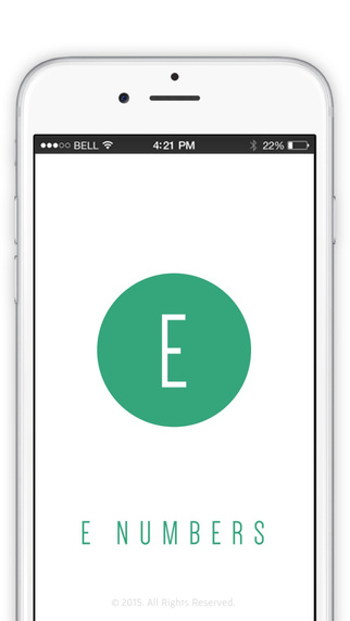 E Numbers App