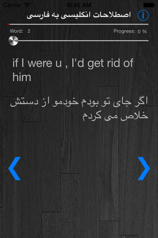 English Persian Idioms, Expressions and Slangs screenshot 2