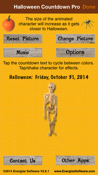 【免費生活App】Halloween Countdown Pro w/Push Notifications-APP點子