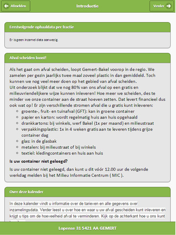 【免費生活App】Digitale Afvalwijzer-APP點子