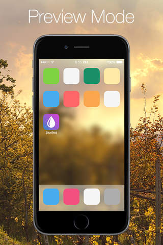 Blur Filter Wallpapers - Transform Photos to Custom Backgrounds and Wallpaper Images screenshot 3