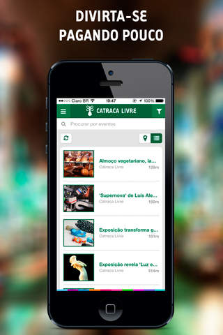 Catraca Livre - Eventos grátis screenshot 2