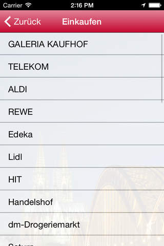 Köln App screenshot 3
