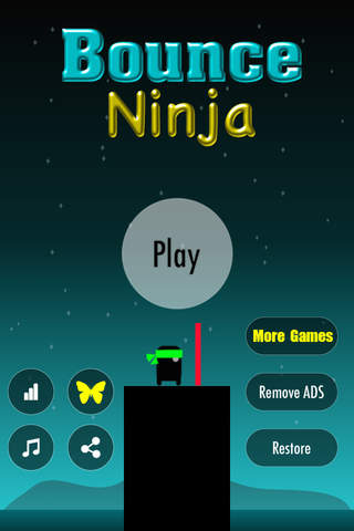 Bounce Ninja - Spring and jump temple rocks By Best Free Games ! screenshot 2