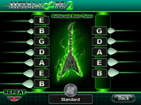 Metal Loops 2 HD - The best free Guitar and Drums practice app