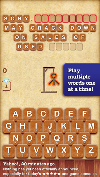 【免費遊戲App】Hangman ⓇⓈⓈ-APP點子