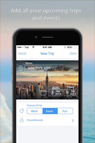 Tripr - the social travel app screenshot 2