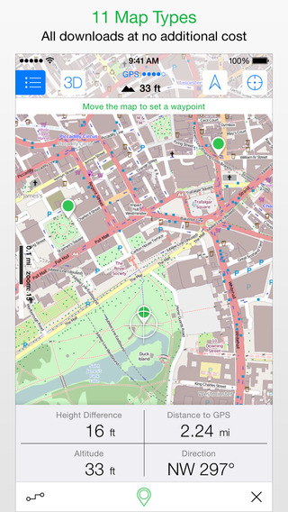 【免費交通運輸App】Maps 3D PRO - GPS Tracks for Bike, Hike, Ski & Outdoor-APP點子