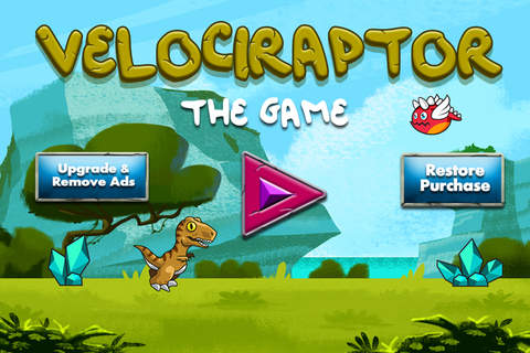 Velociraptor The Game - Endless Run Arcade Fun screenshot 2