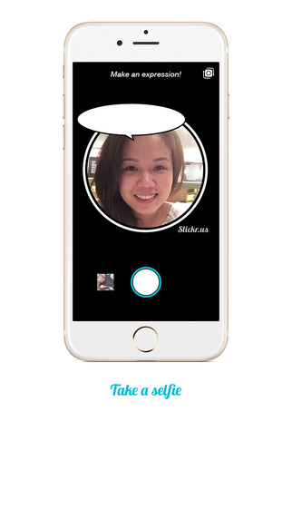 Stickr - Send fun selfie expressions as stickers to friends