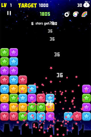 PoppingStar! - New popStar game play 2015 screenshot 4