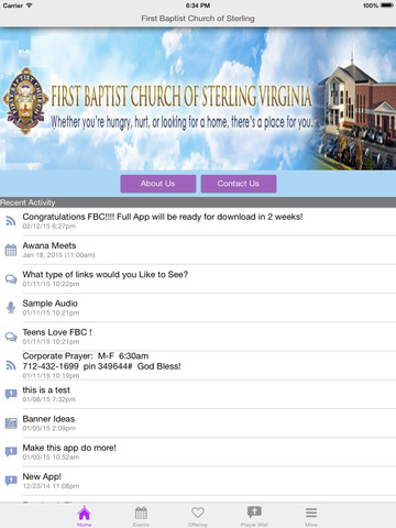 【免費生活App】First Baptist of Sterling-APP點子