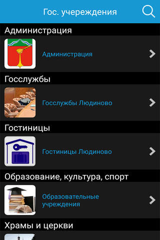 Мобильный информационный справочник Людиново screenshot 3