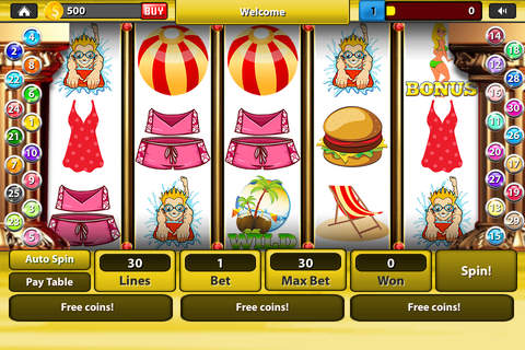 Aaaah! Casino Vegas Bonus Slots - Free Jackpot Machine screenshot 2
