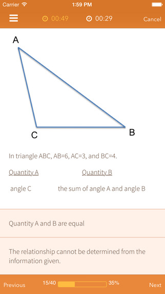 【免費教育App】GRE Prep: Practice Tests and Flashcards in Math, Verbal and Writing-APP點子