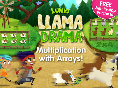 【免費教育App】Llama Drama: Lumio Multiplication-APP點子