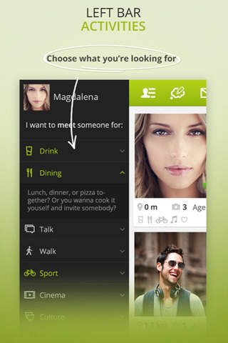 Fruume - Social Network for Sociable People. Less chat, more action! screenshot 2