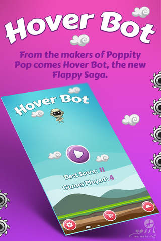 Hover Bot - Don't Touch the Spikes screenshot 2