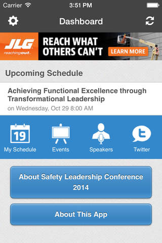Safety Leadership Conference 2014 screenshot 2
