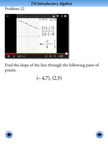 TSI Introductory Algebra screenshot 4